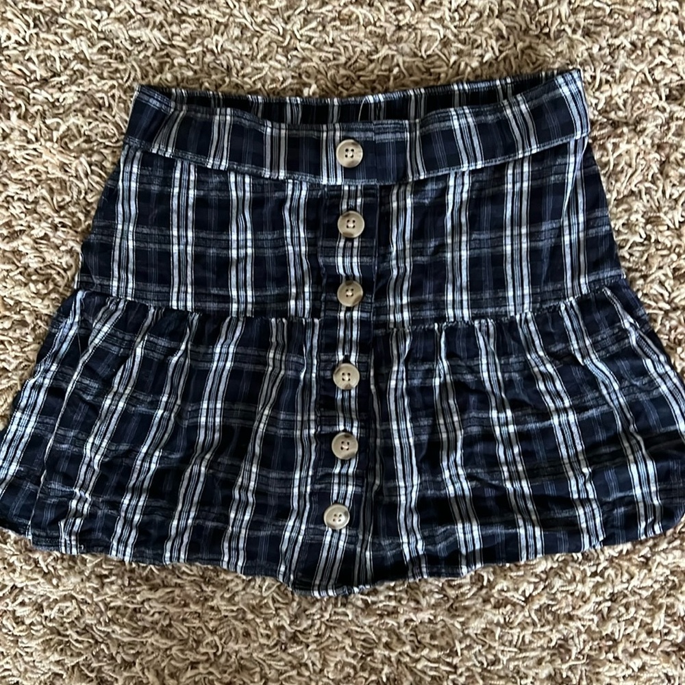 Abercrombie Kids plaid mini